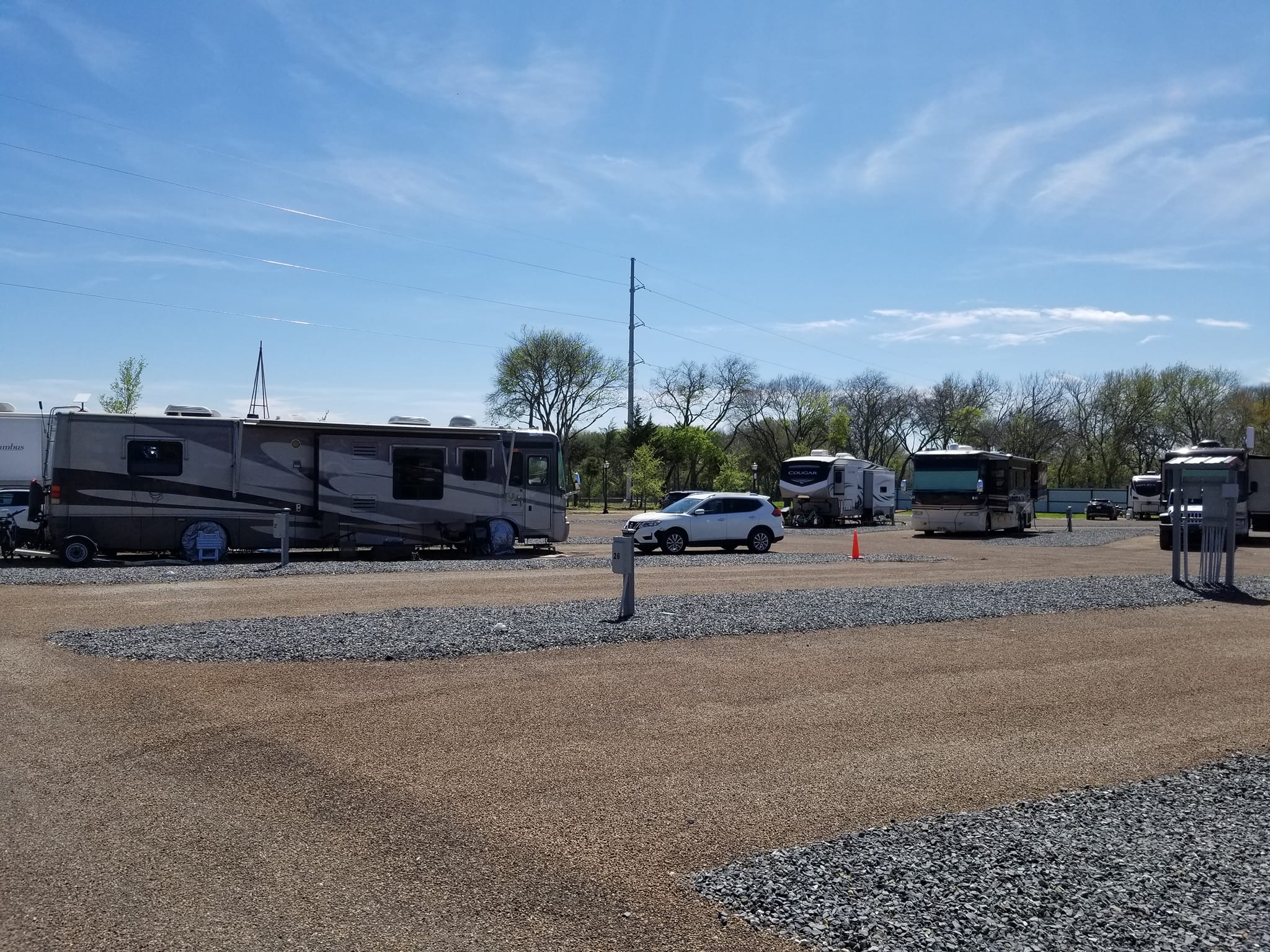RV Park Sites with Hookups